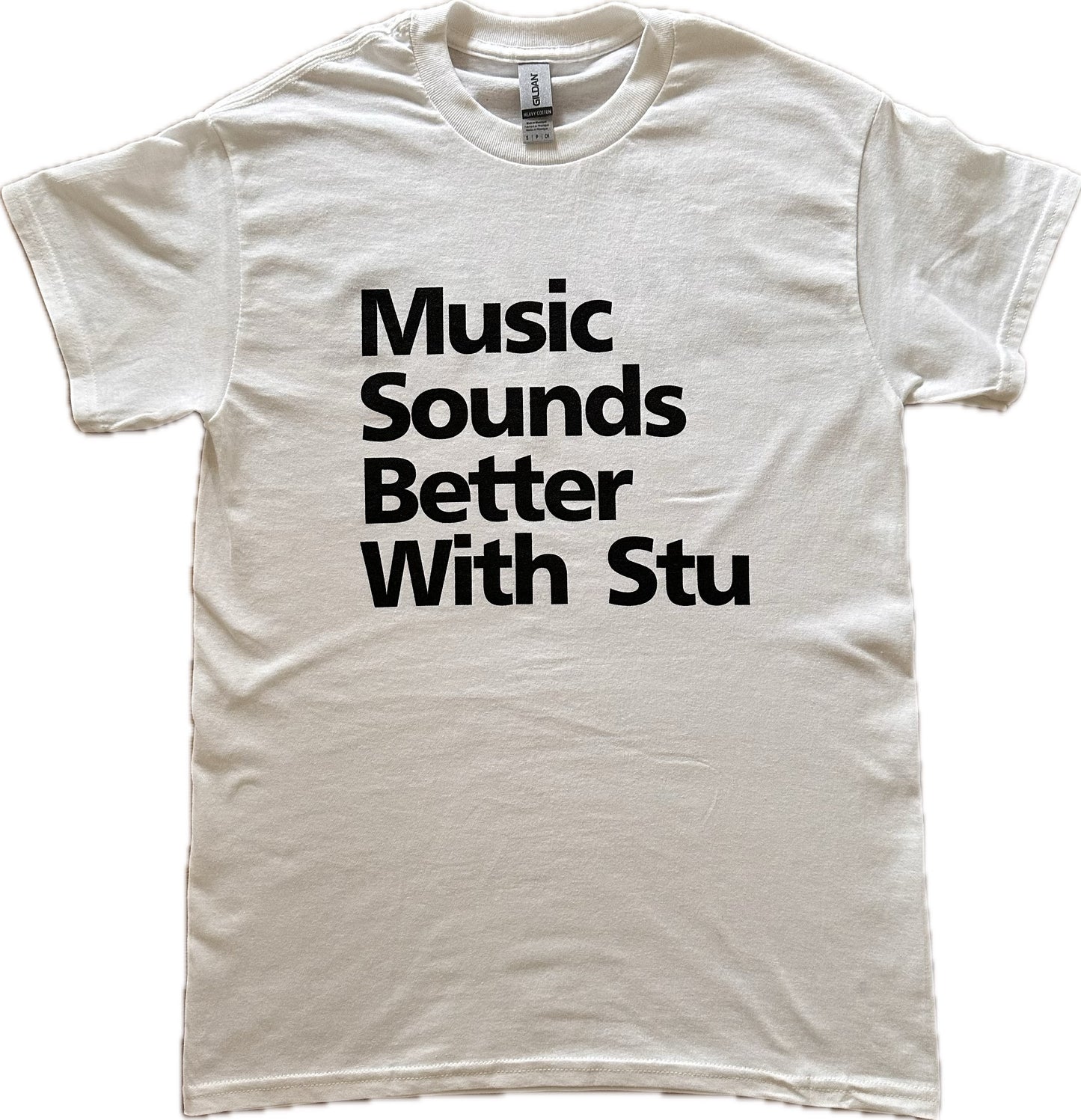Music Sounds Better With Stu "memorial tee"