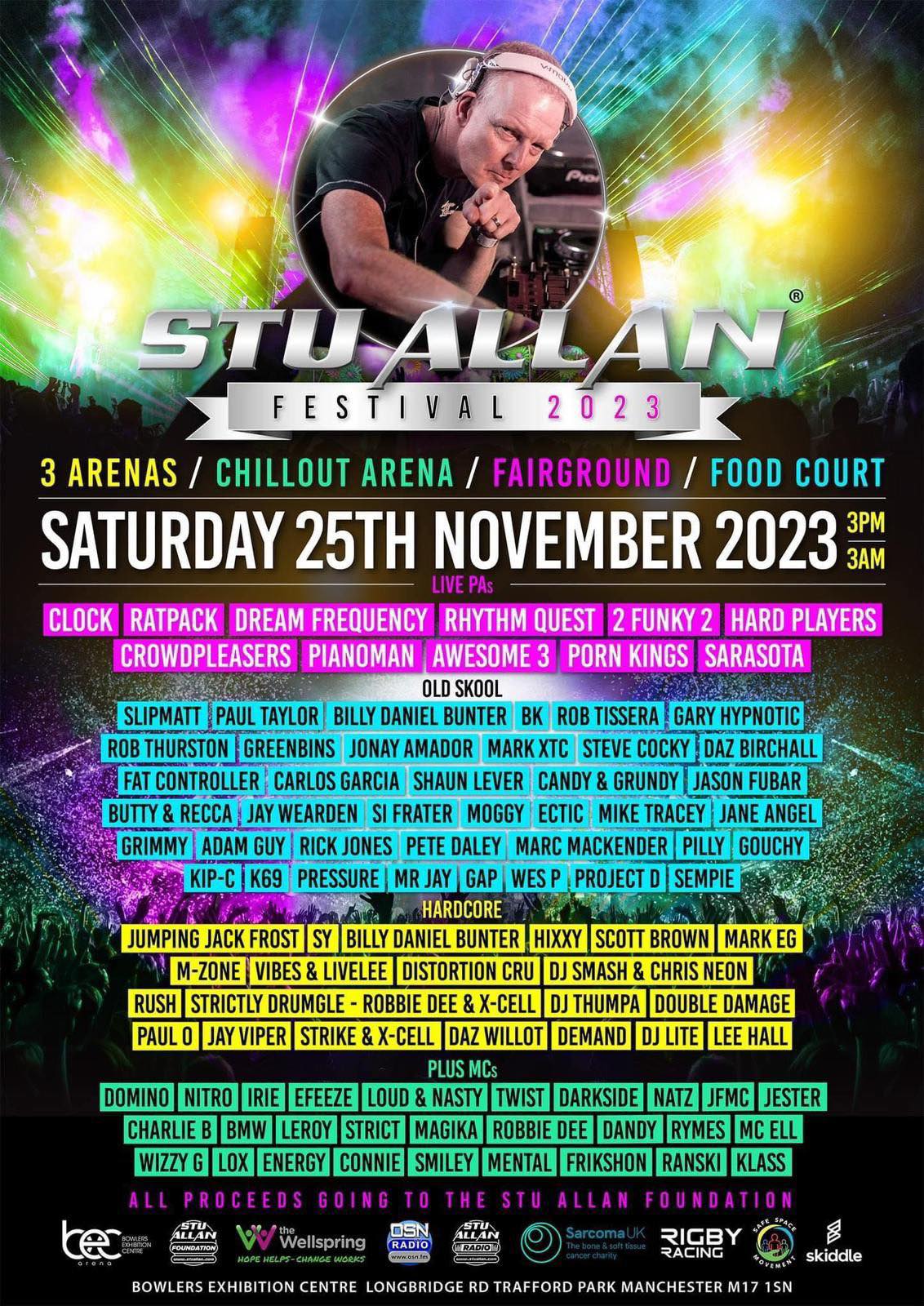 Stu Allan 2023 Festival USB & Flyer Bundle