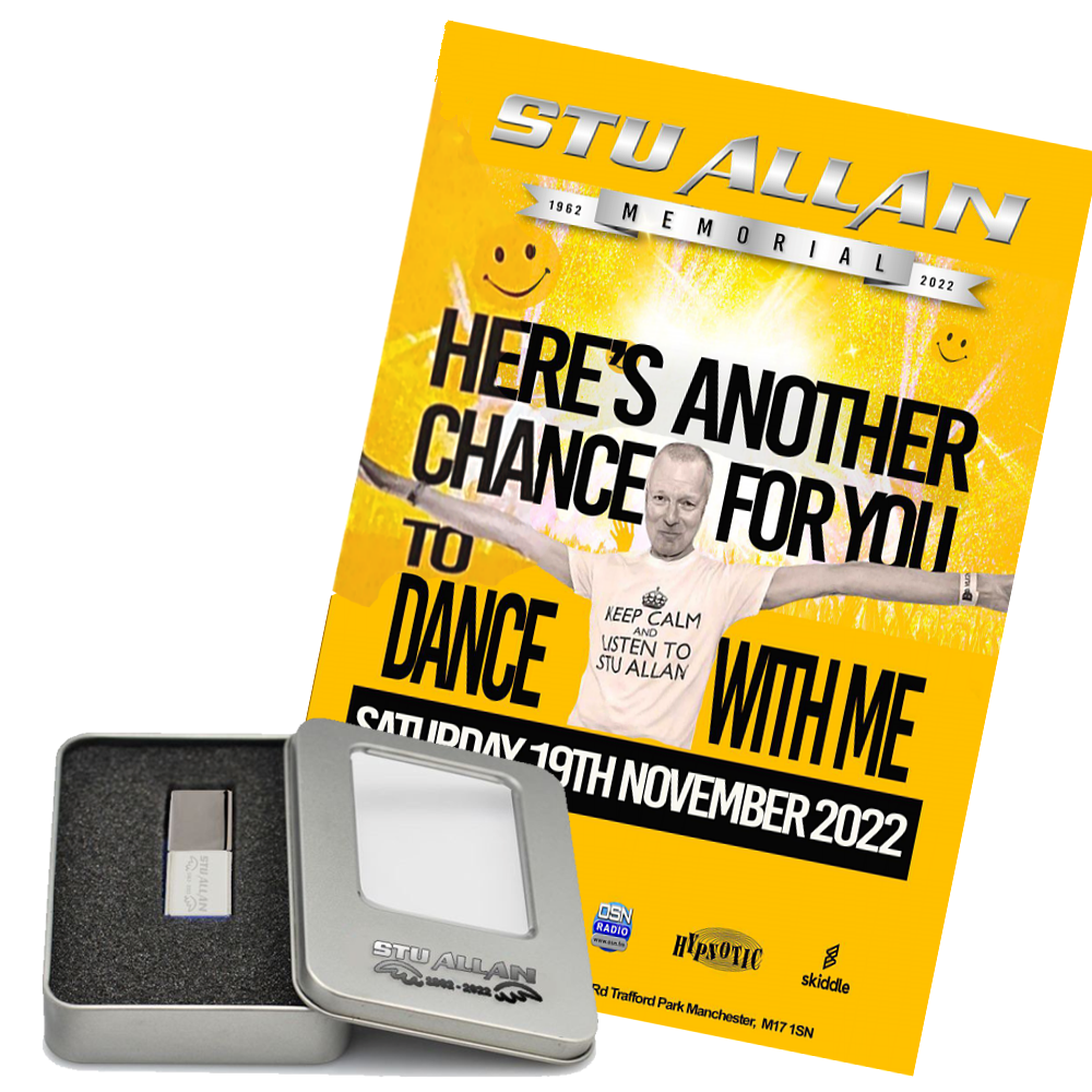 Stu Allan Memorial 2022 USB Bundle & Flyer