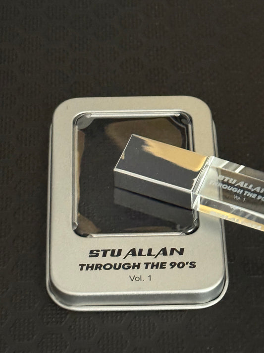PRE ORDER!!!                                           STU ALLAN ‘THROUGH THE 90s Vol 1 USB
