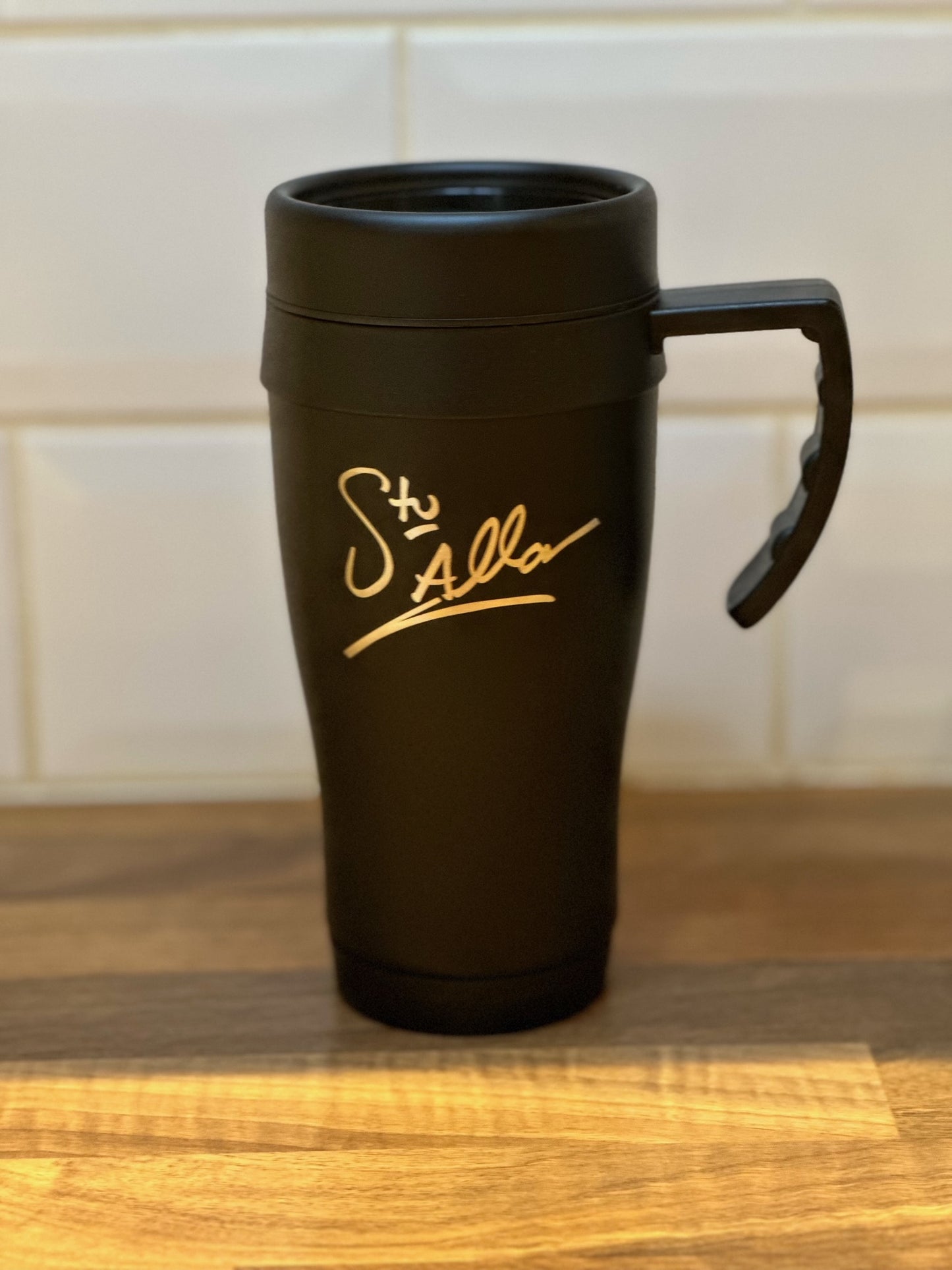 Stu Allan Engraved Thermal Travel Mug